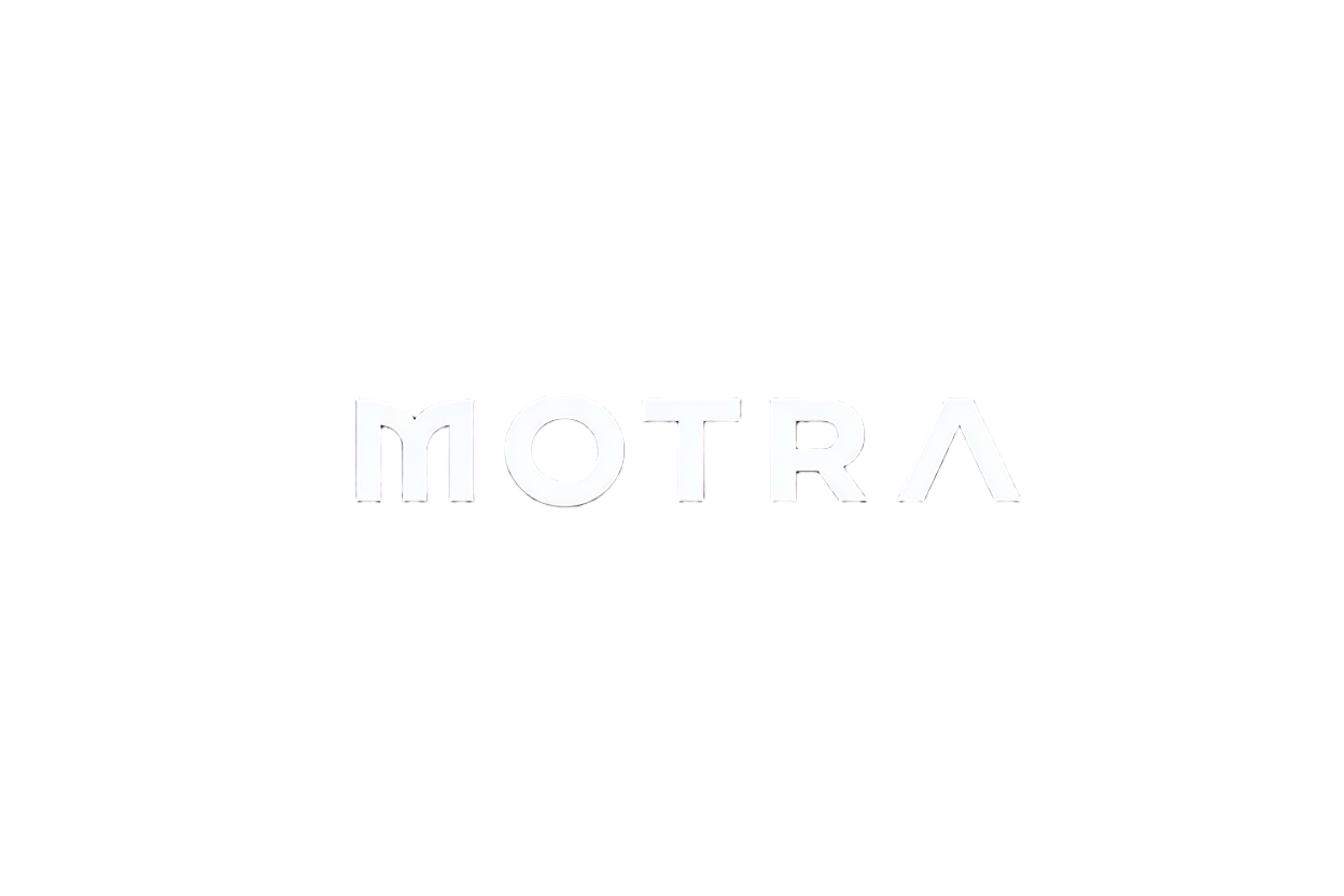 motra logo white transparent